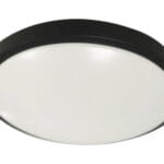 Plafonieră Diana E27 max. 2x40W, negru/plastic