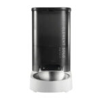 Dozator mâncare câine și pisică automat PETKIT Fresh Element Solo oțel inoxidabil 304 capacitate 3 l Bluetooth negru