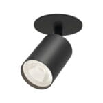 Plafonieră cu spot Braytron GU10 max. 1x35W 83mm, negru