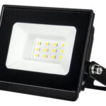 Proiector LED exterior Chrome Slim 10W 900 lumeni IP65, lumină rece