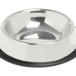 Castron Karlie din oţel inoxidabil pentru pisici 190 ml