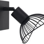 Spot aplicat Flair Acamar E14 max. 1x40W, negru