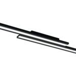 Plafonieră cu LED integrat Eglo Crosslink 21W 3100 lumeni, lumină RGBW, negru