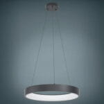 Pendul cu LED integrat Eglo Crosslink 6,5W 3400 lumeni, lumină RGBW, negru