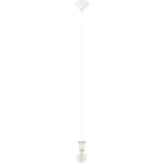 Pendul vintage Eglo Capoliveri-E E27 max. 1x40W, alb