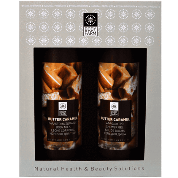 Bodyfarm Set Caramel (Lotiune de Corp 250ml + Gel de Dus 250ml)