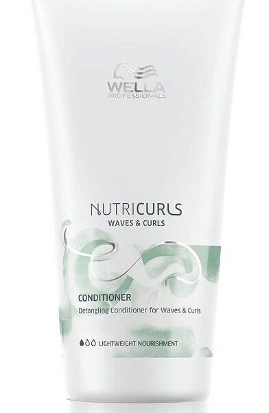 Wella Professionals NutriCurls Detangling Conditioner Balsam par ondulat/cret 200ml