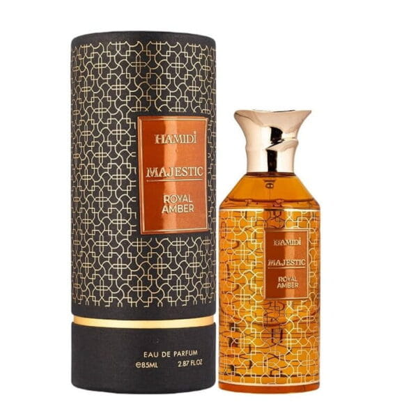 Apa de Parfum Hamidi, MAJESTIC ROYAL AMBER, 85ML, Unisex